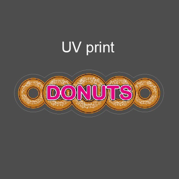 Neon Style LED Sign - Donuts Design 117cm x 37cm WOW Factor