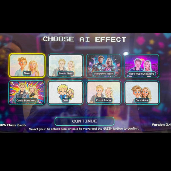 Neo Shot AI Photobooth Merchandiser