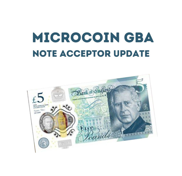 Microcoin GBA King Charles Note Acceptor Update