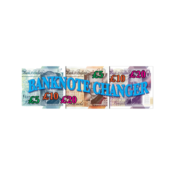 All Change Note Reader Change Machine - Replacement Top Vinyl Artwork Decal Set