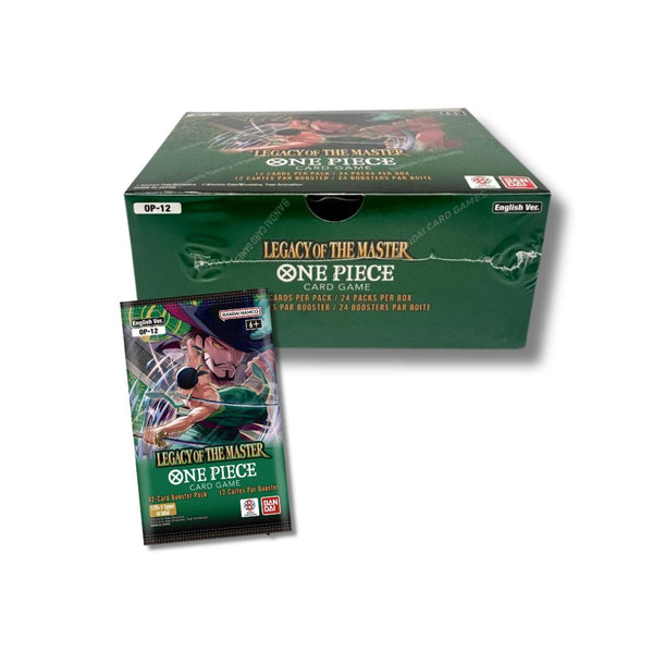 One Piece TCG -  Legacy of the Master  (Op-12) Trading Cards (x24 packs)