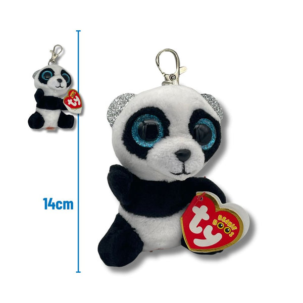 Ty Bamboo The Panda Plush Key Clip (x24) Ty Brand