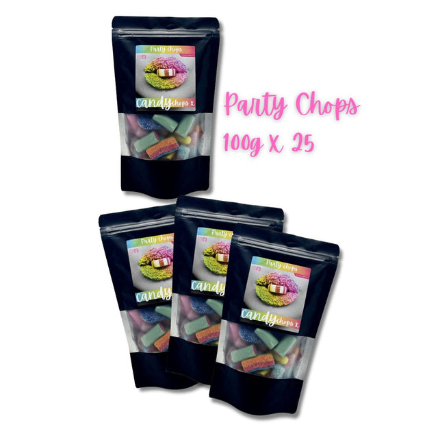Party Chops X - 100g x 25 - Redemption & Candy Prizes