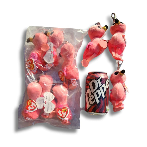 Ty Pink Flamingo Key Clip (x24)