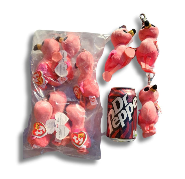 Ty Pink Flamingo Key Clip (x24)