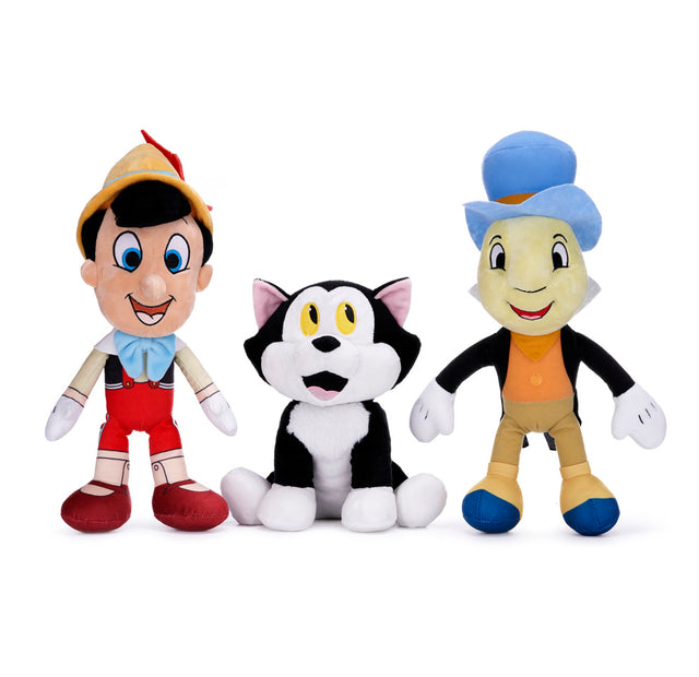 Pinocchio - 12" / Size 3 - 3 Types Assorted Licensed Prize Plush Toy (x48)