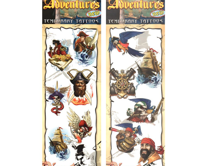 Pirate Adventures (x300) - Flat Pack Vending Tattoos