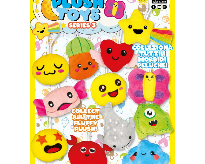 Plush Toy (x100) 100mm Vending Prize Capsules