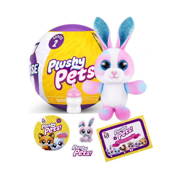 5 Surprise Plushy Pets Series 2 (x 48) Zuru