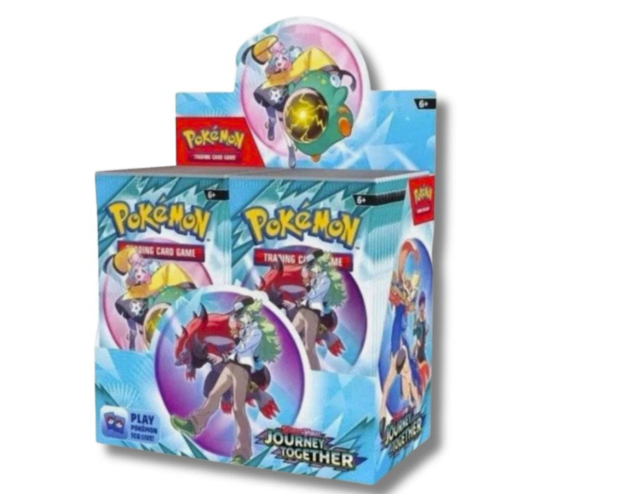 Official Pokemon Scarlet & Violet Journey Together - 36 Packs - Redemption & Pusher Prizes