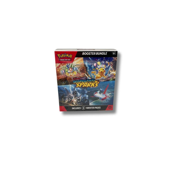 Official Pokemon Scarlet & Violet - Surging Sparks Booster Bundle with 6 booster packs