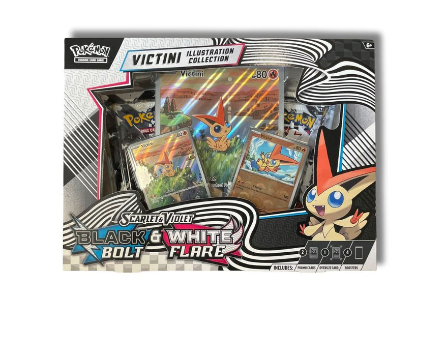 Unova Victini Illustration Collection - Scarlet & Violet Black bolt & White Flare
