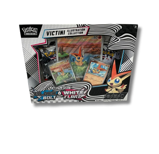Unova Victini Illustration Collection - Scarlet & Violet Black bolt & White Flare