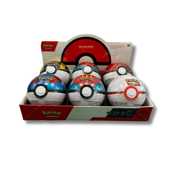 Poke Ball Tins Series 9 (6 Tins) - Great  Redemption Prizes