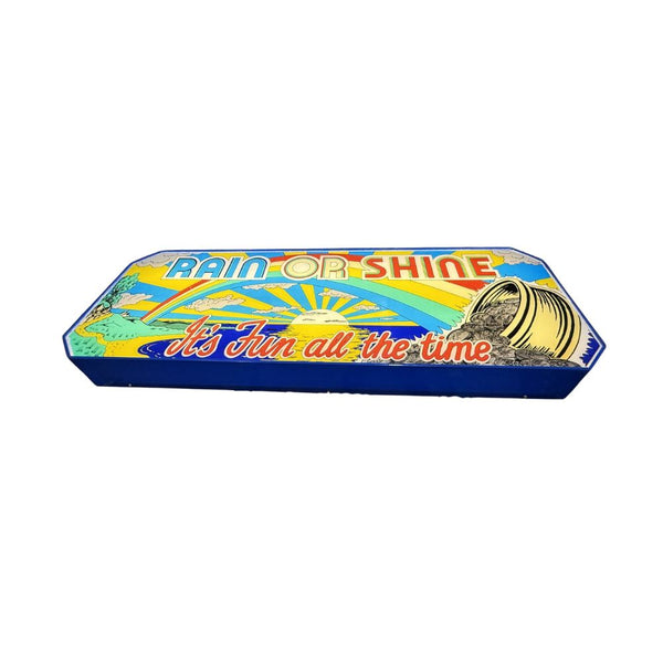 Retro Rain or Shine Electric Arcade Sign  - 1260 mm