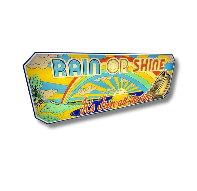 Retro Rain or Shine Electric Arcade Sign  - 1260 mm
