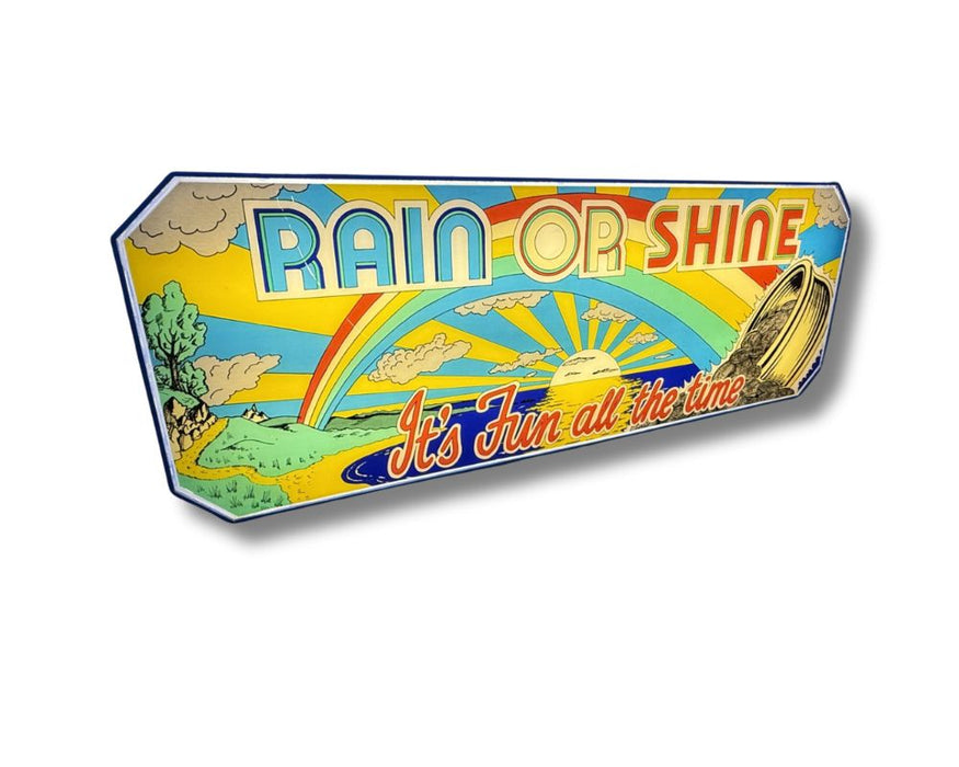 Retro Rain or Shine Electric Arcade Sign  - 1260 mm