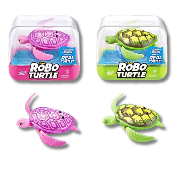 Robo Turtle Robotic Swimming Turtle from Zuru (x12) Assorted 4 Designs