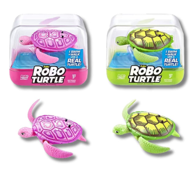 Robo Turtle Robotic Swimming Turtle from Zuru (x12) Assorted 4 Designs