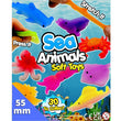 Sea Animals Soft Toys (x600) 55mm Vending Prize Capsules