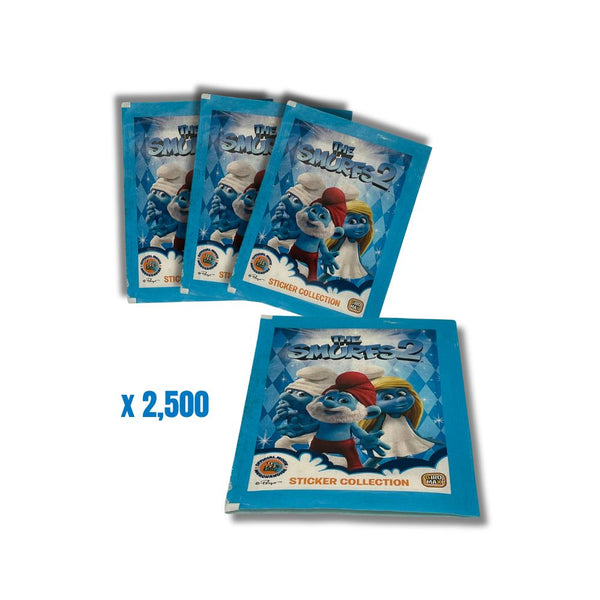 The Smurf 2 Sticker Packs (x2500)