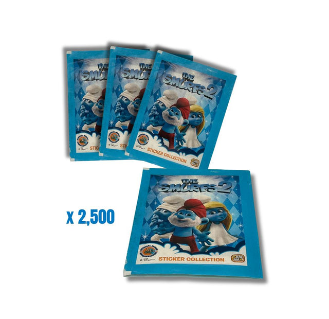 The Smurf 2 Sticker Packs (x2500)