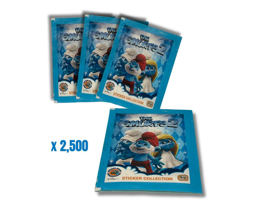 The Smurf 2 Sticker Packs (x2500)