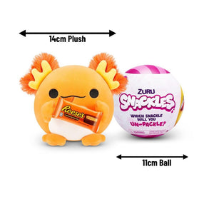 Zuru Snackles Series 1 Surprise Plush Ball (x24) Assorted Designs
