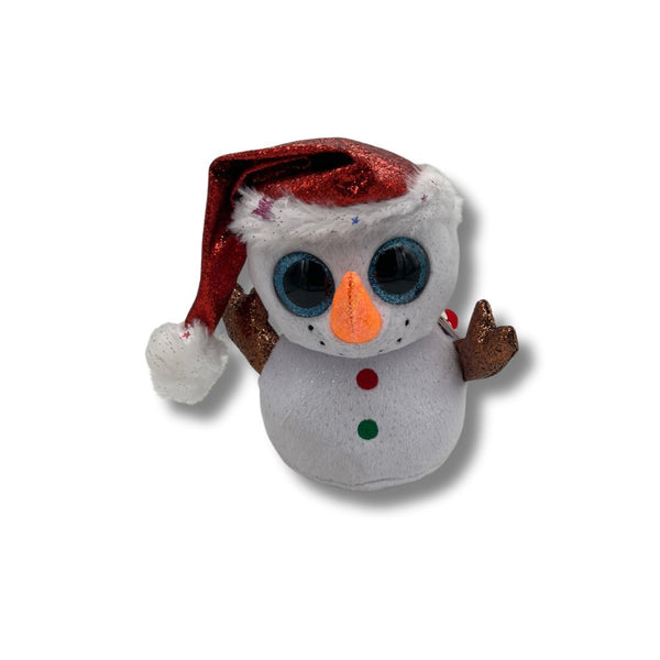 TY Beanie Snowman Plush Toy Size 2 (x24)