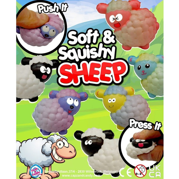 Soft & Squishy Sheep (x600) 55mm Prize Vending Capsules