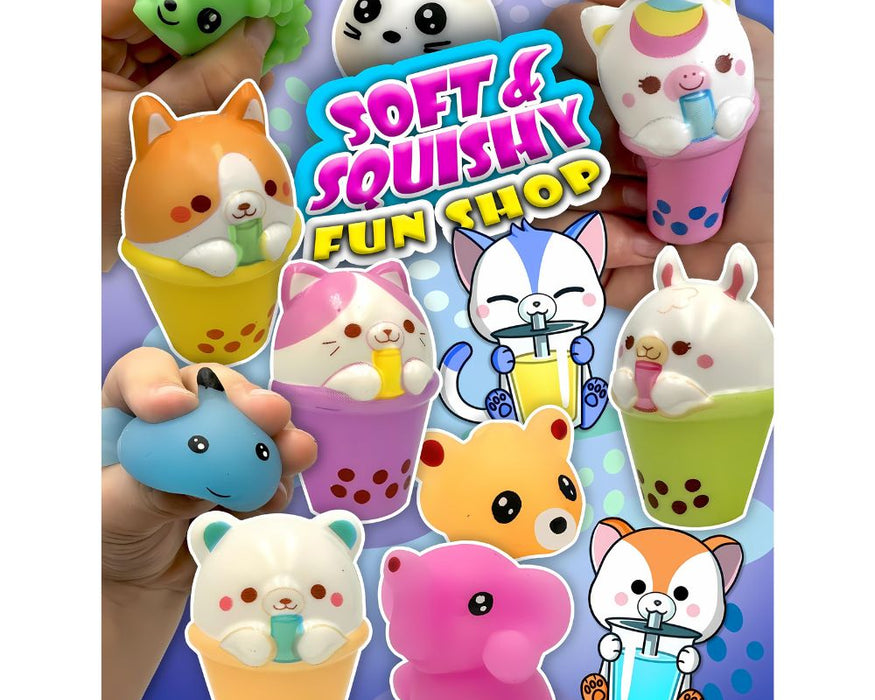 Soft & Squishy Fun Shop (x500) 50mm Vending Prize Capsules