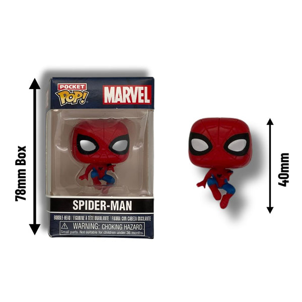 Spiderman / Fortnite Love Ranger Pop! Figure Assortment x72 - (3 varieties)Mysterio / Green Goblin / Spiderman Pocket Pop! Figure Assortment  x72 - (3 varieties)