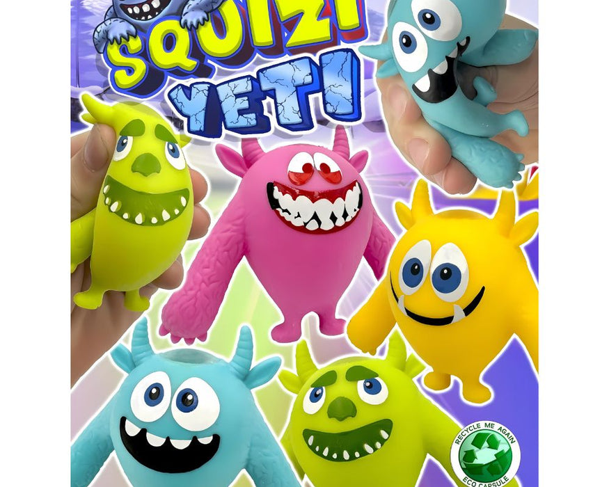 Squizi Yeti (x500) 50mm Vending Prize Capsules