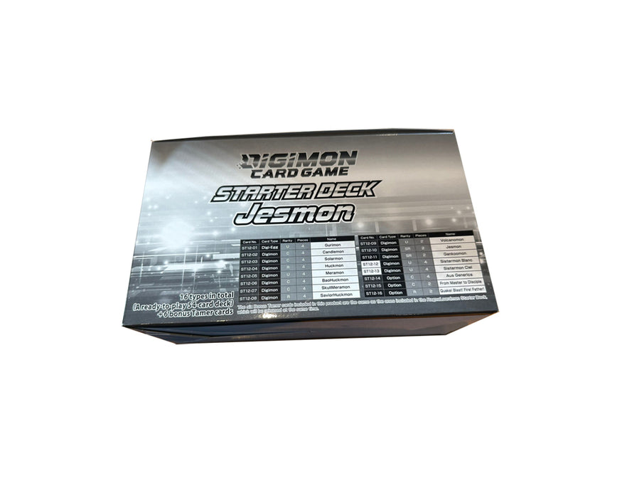 Starter Deck - Jesmon (ST12) Digimon Trading Card Game - 6 Packs