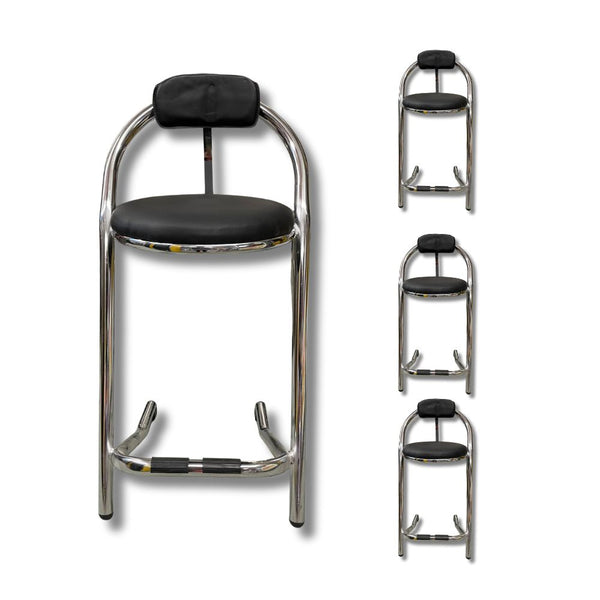 Arcade Stools set of 4 in Black - New but Seconds