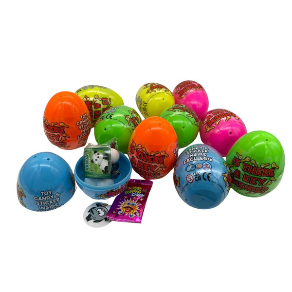 Find a Key / Open The Safe - Surprise Eggs (x288) Prize Vending Capsules