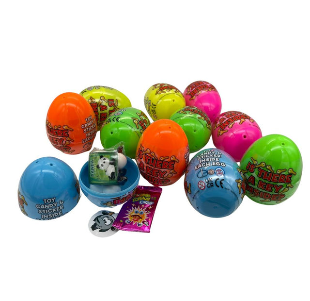 Find a Key / Open The Safe - Surprise Eggs (x288) Prize Vending Capsules
