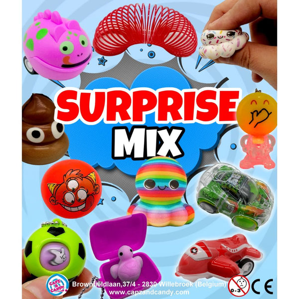 Surprize Mix Toys in 50mm Capsules (x600)
