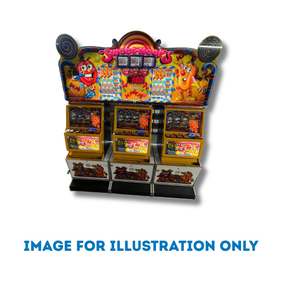 Used Sweet Reels 3 player fruit machine.