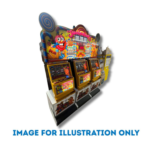 Used Sweet Reels 3 player fruit machine.