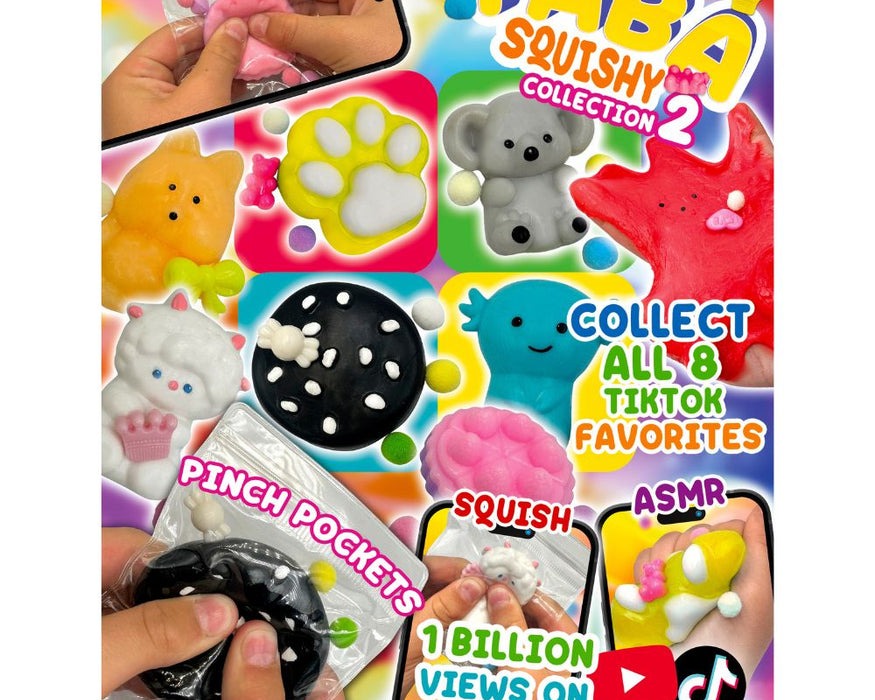 Taba Squish Pinch Pocket (x500) 50mm Prize Vending Capsules