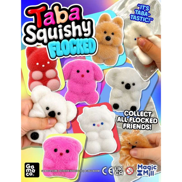 Taba Squishy Flocked Series 1 (x500) 50mm Prize Vending Capsules