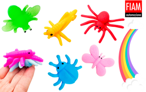 Tiny Toys Insects Squishy Stick Together (x600) 50mm Prize Capsule