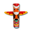 Retro Original 1970s Acrylic Decorative Totem Pole