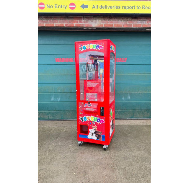 A used Toy Shop Prize Every Time Crane