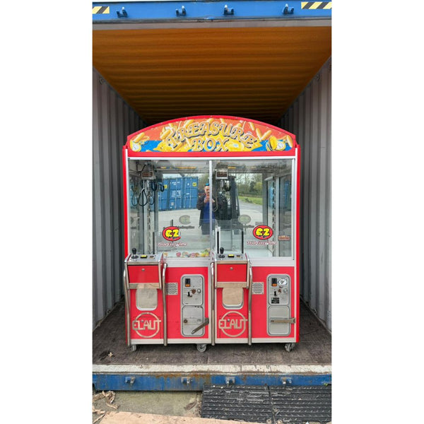 Used Treasurebox 2 Player Elaut Claw Grabber