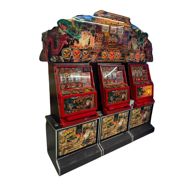 Used Temple of Tickets 3 Player Arcade Ticket Slot Machine