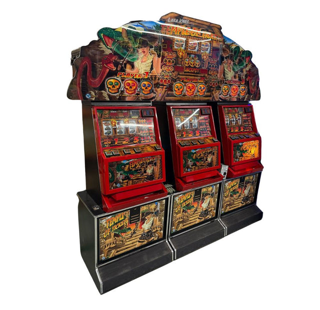 Used Temple of Tickets 3 Player Arcade Ticket Slot Machine