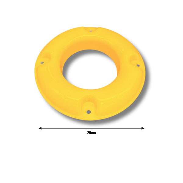 Pop Up Hole Surround - Whacker Spares - Yellow