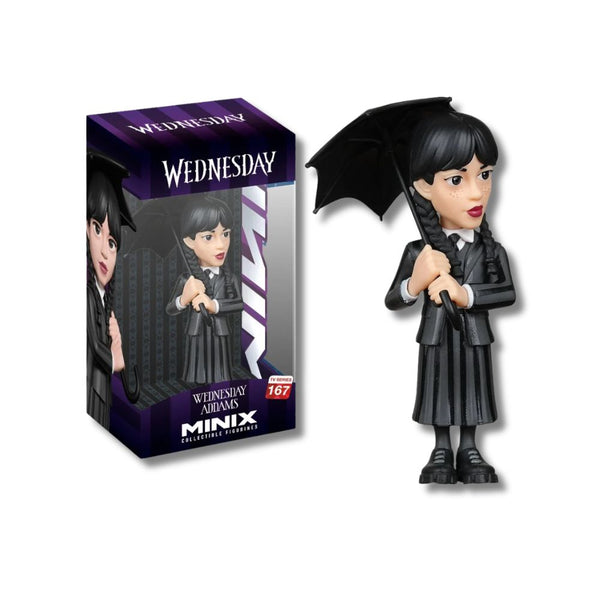 Minix Wednesday with Umbrella Collectible Figure (x6)
